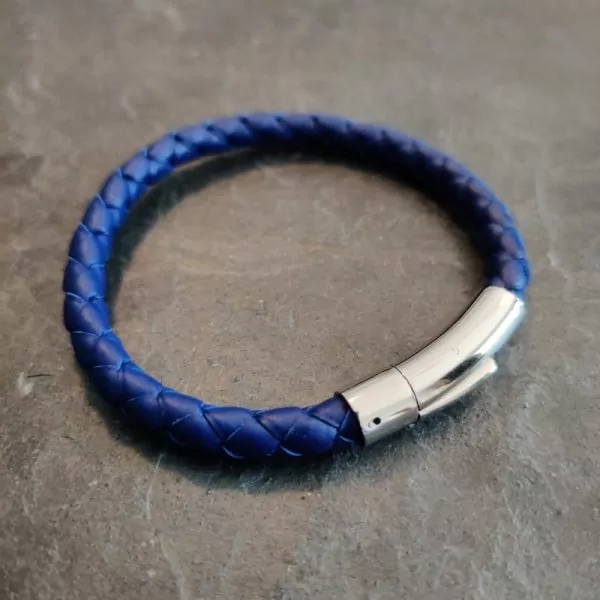 Cuir tressé - Bracelet homme – Image 5