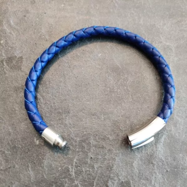 Cuir tressé - Bracelet homme – Image 3