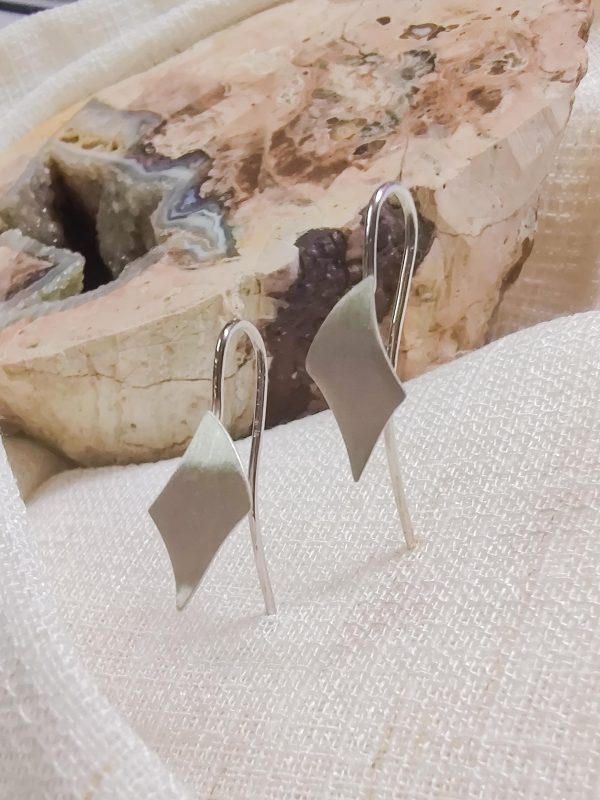 Boucles d'oreilles Solo en argent